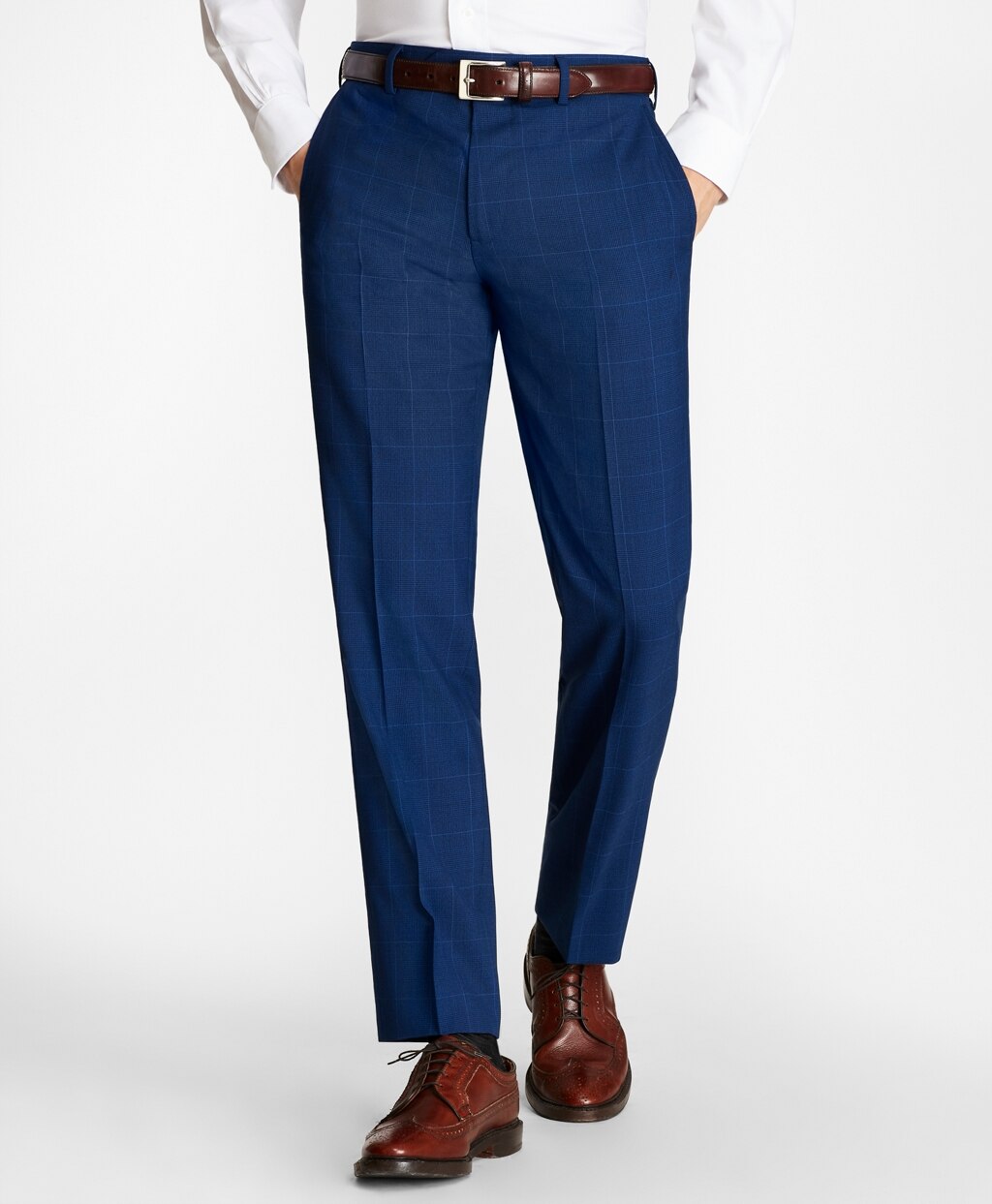 Regent Fit Plaid 1818 Suit