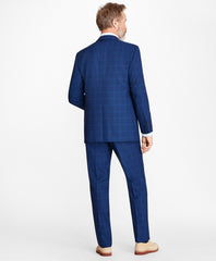 Madison Fit Saxxon™ Wool Plaid 1818 Suit