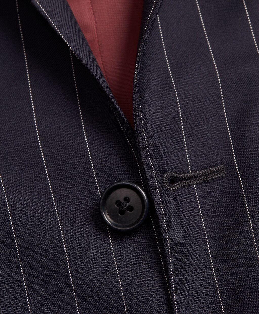 BrooksGate™ Regent-Fit Bead-Stripe Twill Suit Jacket