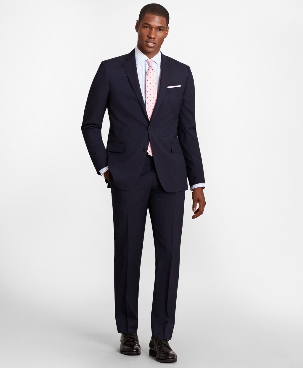 BrooksGate™ Regent-Fit Wool Suit Pants