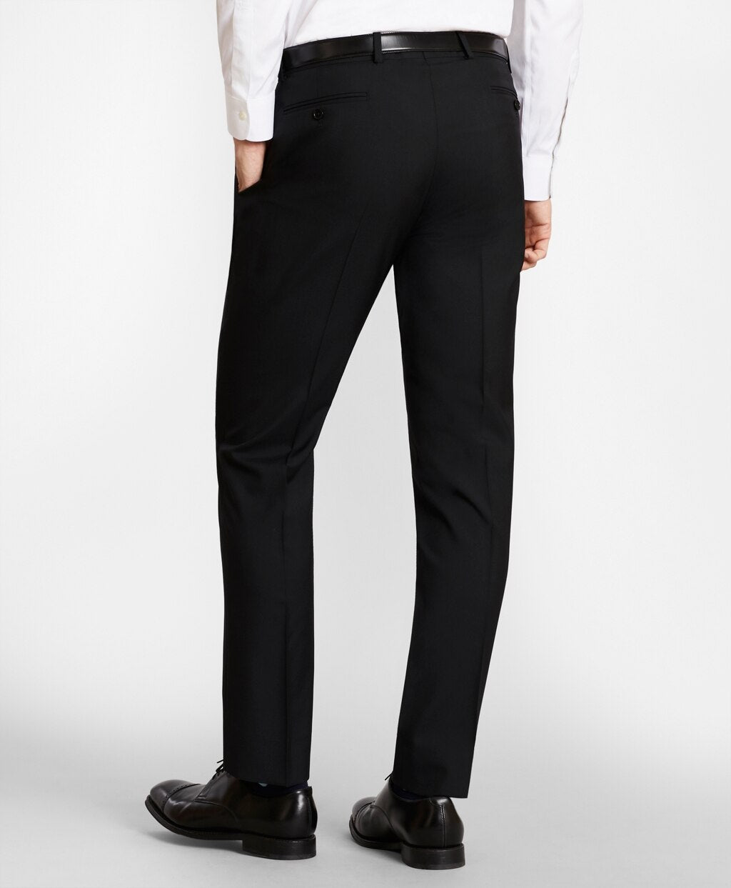BrooksGate™ Milano-Fit Wool Suit Pants