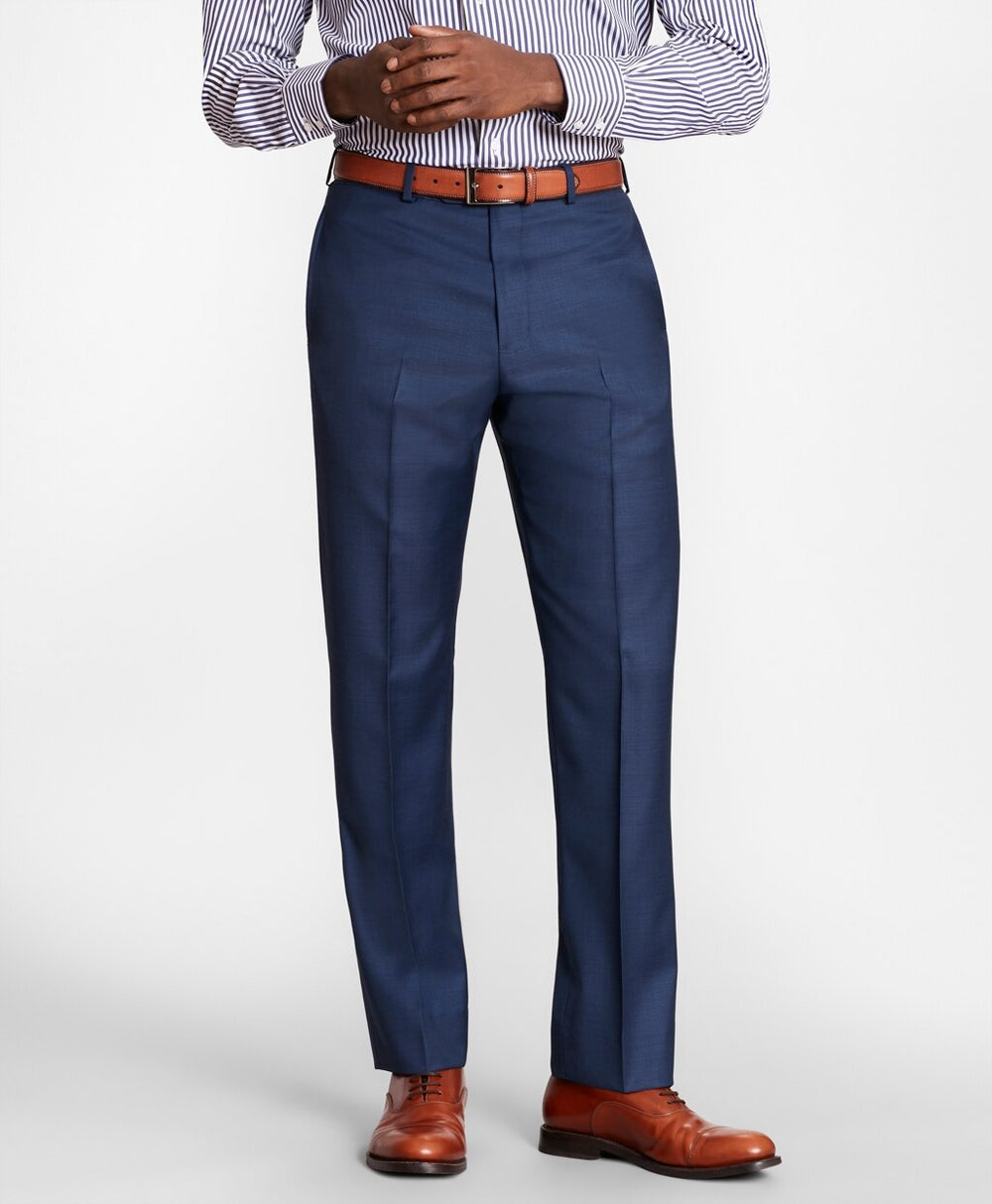 BrooksGate™ Regent-Fit Wool Twill Suit Pants