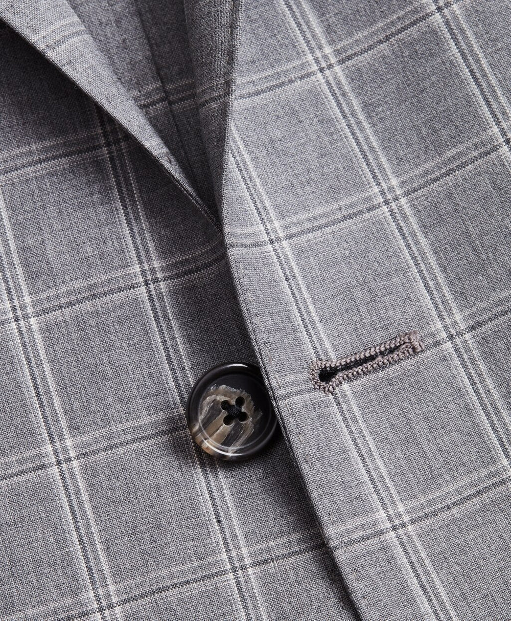 Regent Fit Three-Button Check 1818 Suit