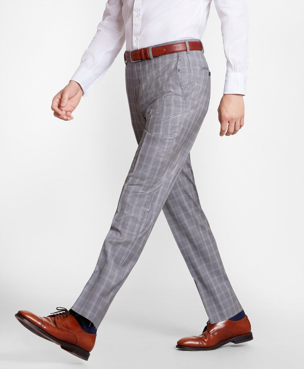 Regent Fit Three-Button Check 1818 Suit
