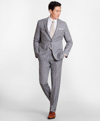 Regent Fit Three-Button Check 1818 Suit