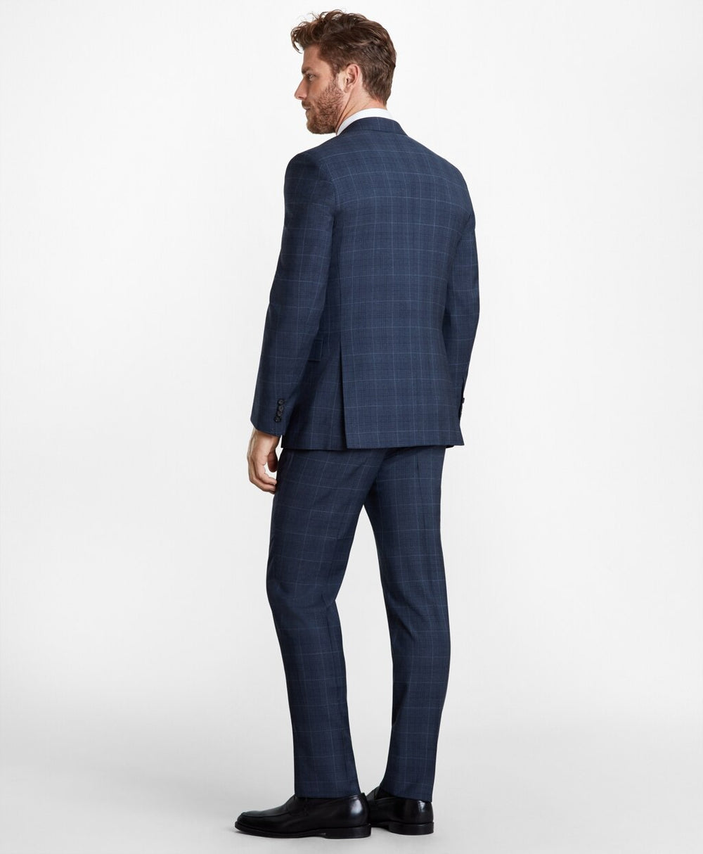 Regent Fit Plaid 1818 Suit