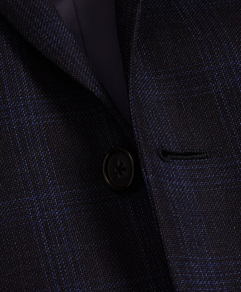 Milano Fit Plaid 1818 Suit
