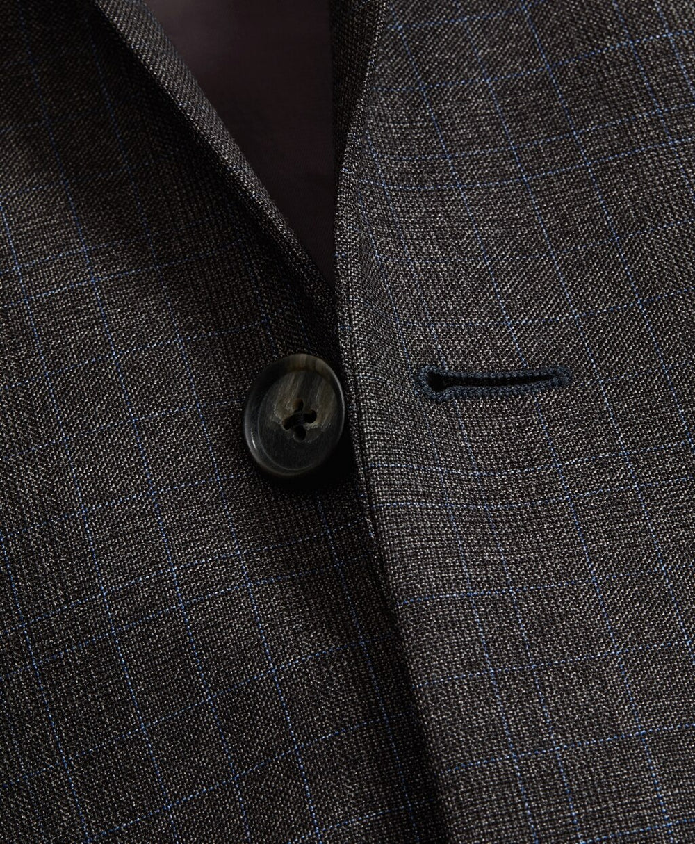 Milano Fit Plaid 1818 Suit