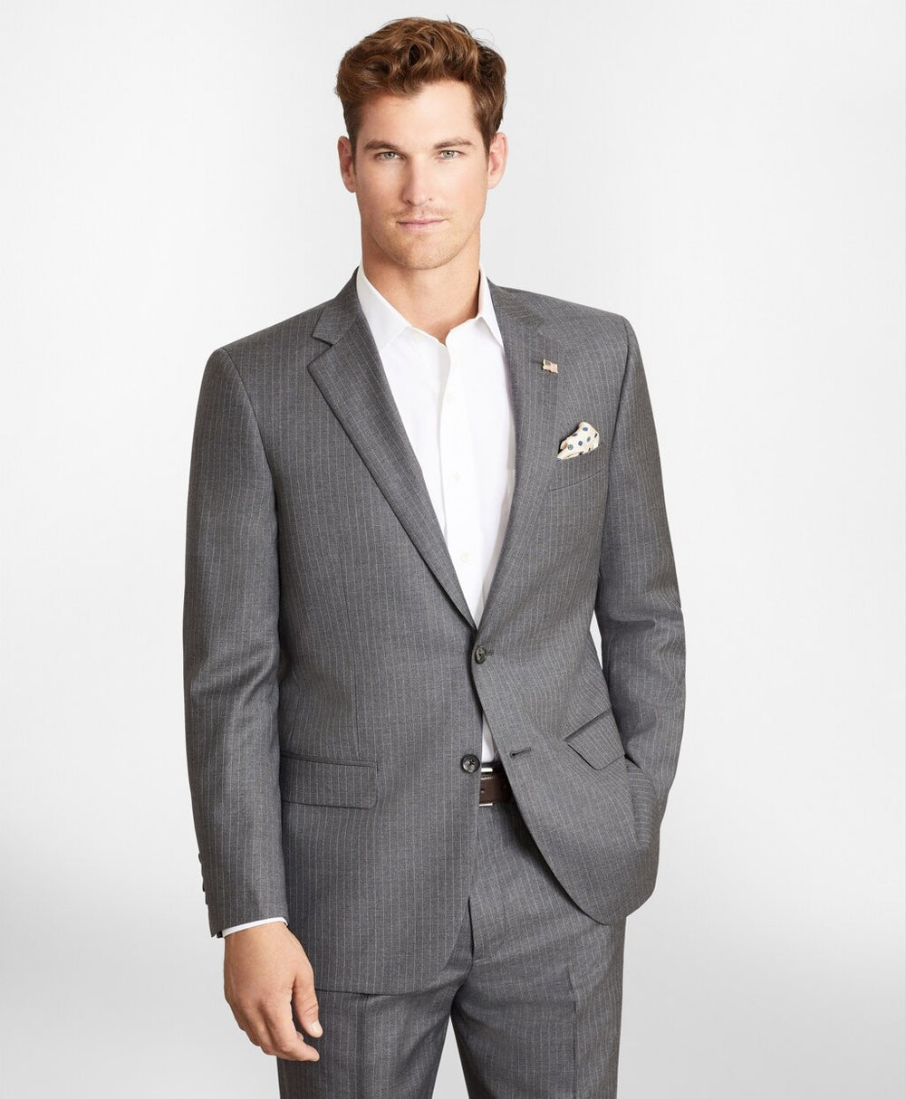 Madison Fit Two-Button Stripe 1818 Suit