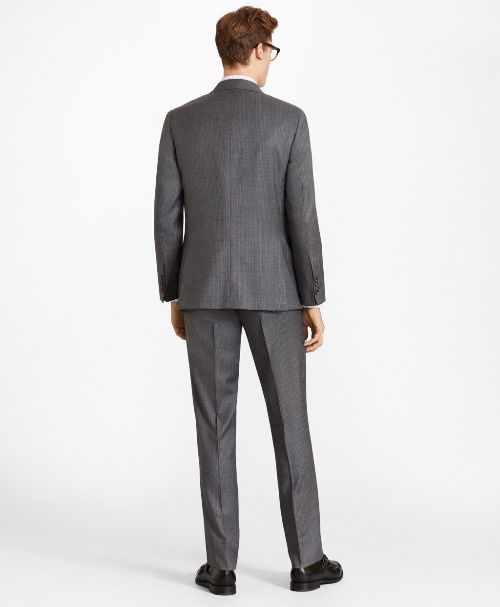 Milano Fit Two-Button Stripe 1818 Suit