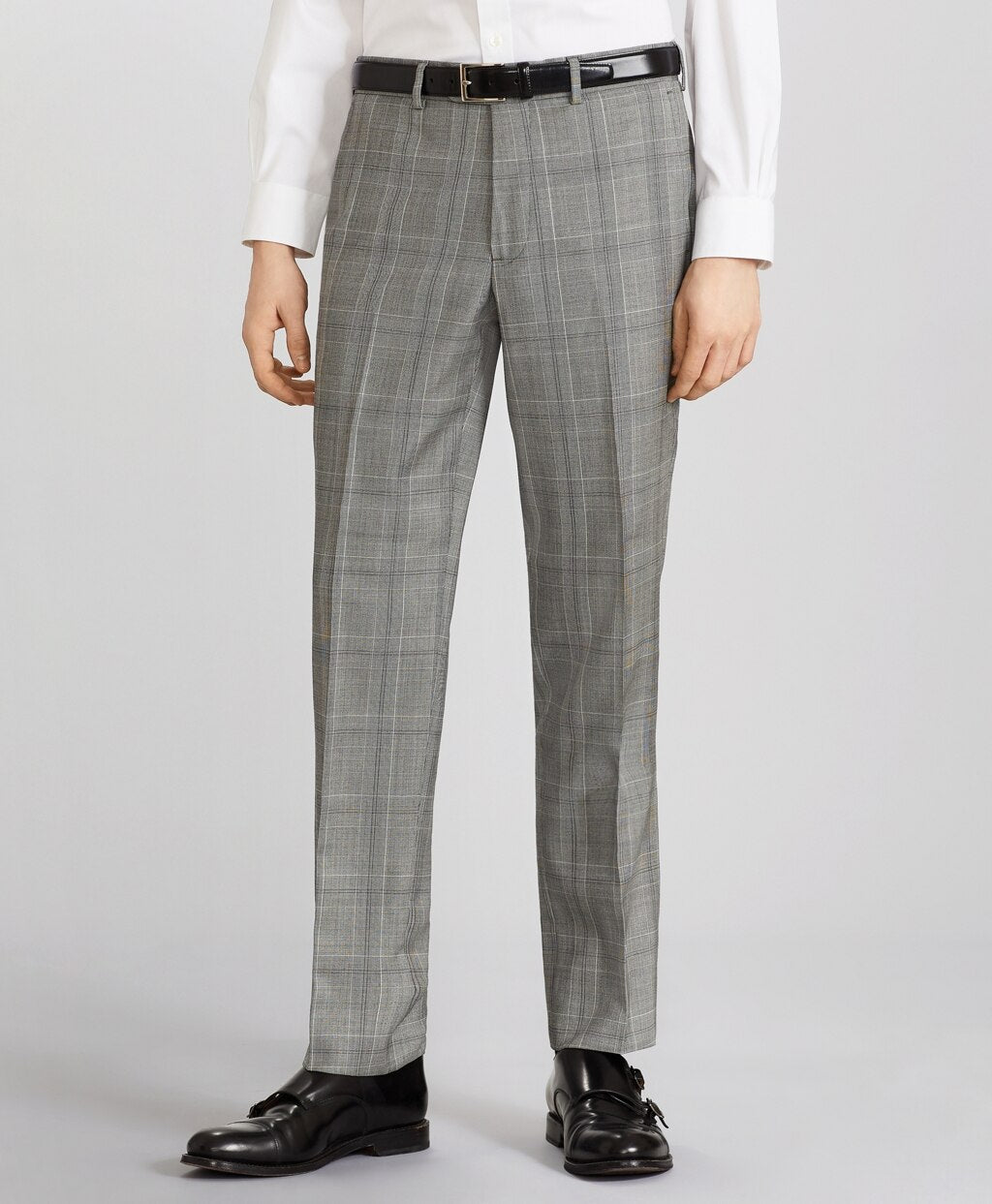 Milano Fit Three-Button Plaid 1818 Suit