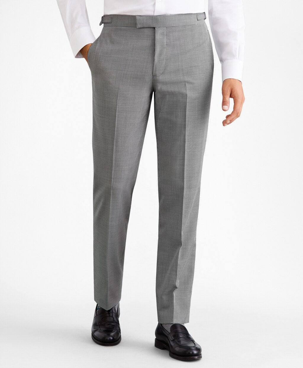 Regent Fit Three-Button Houndstooth 1818 Suit