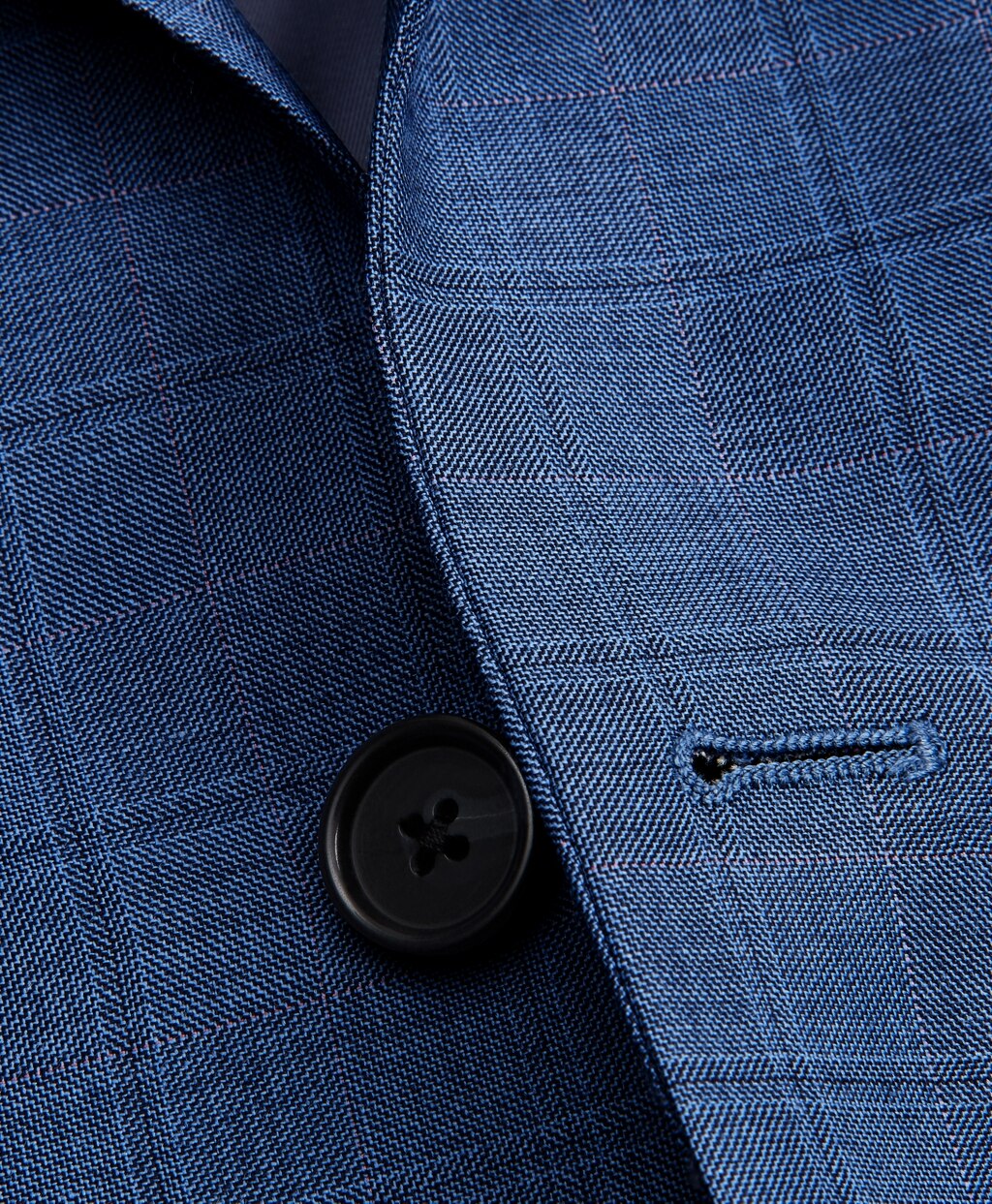 Regent Fit Two-Button Plaid 1818 Suit