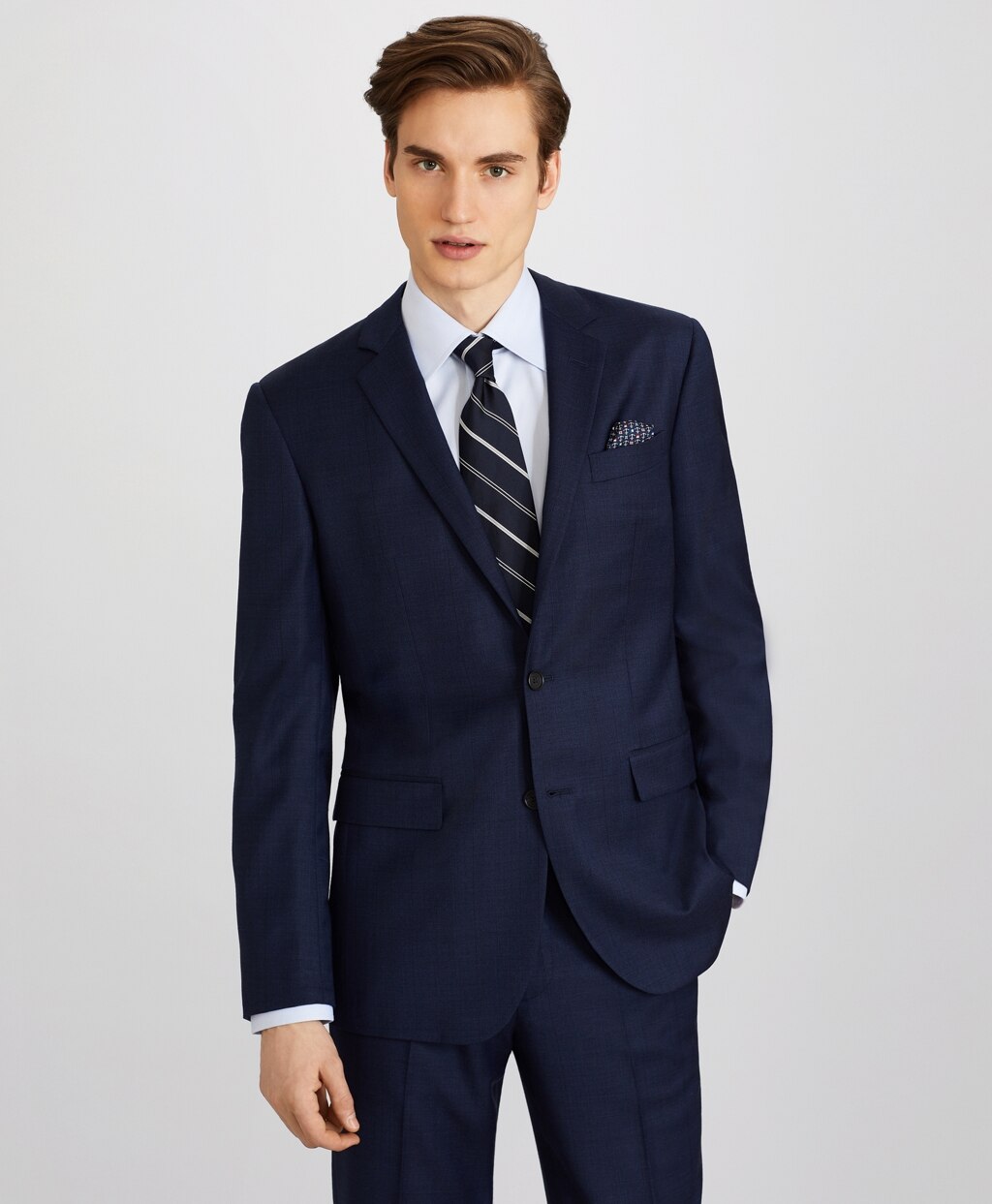 Milano Fit Wool Two-Button 1818 Suit