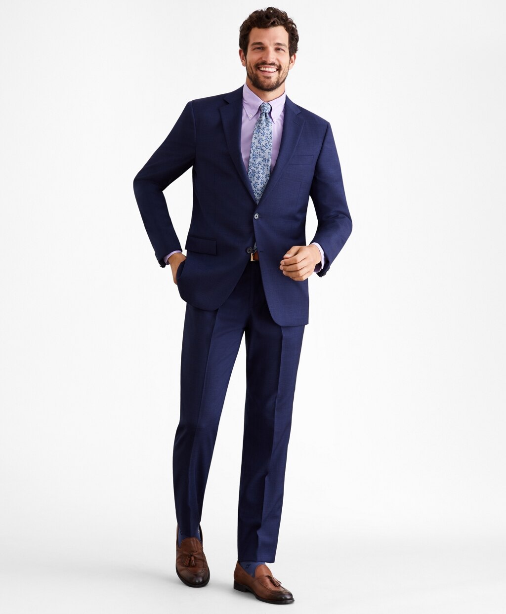 Regent Fit Wool Two-Button 1818 Suit