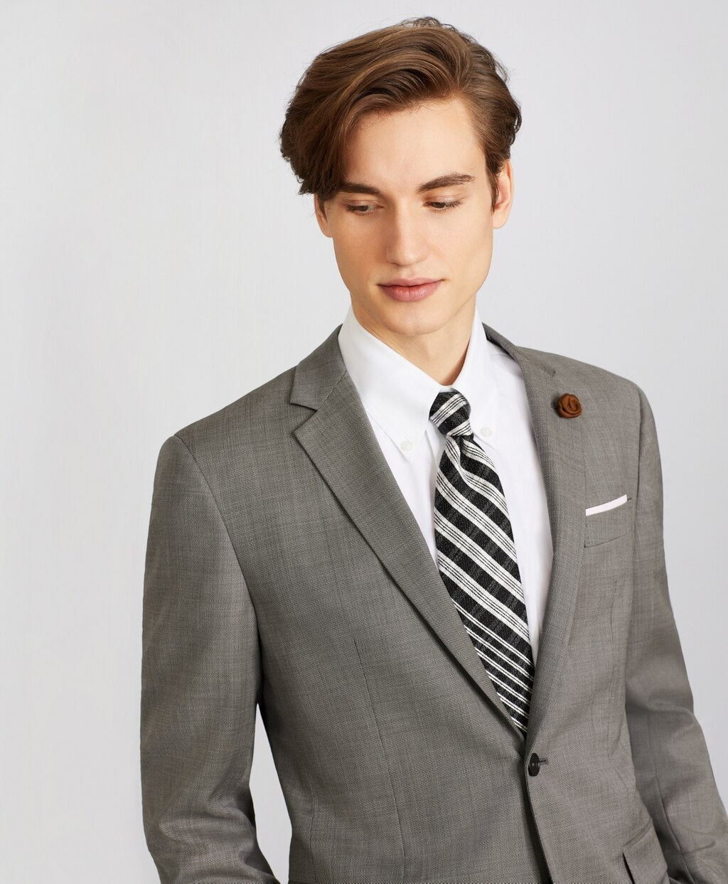 Milano Fit Two-Button Grey 1818 Suit