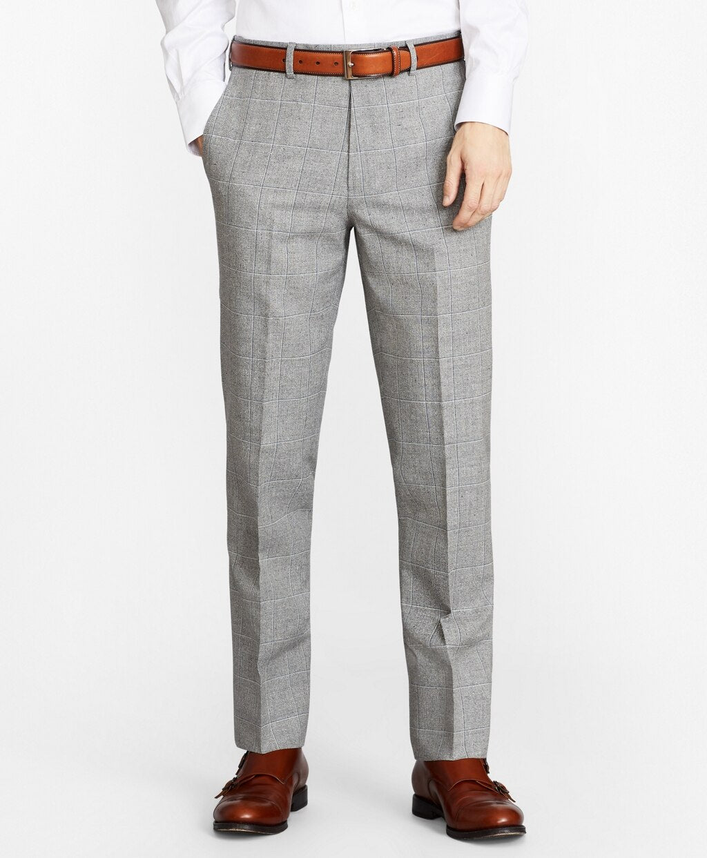 Regent Fit Multi-Plaid 1818 Suit