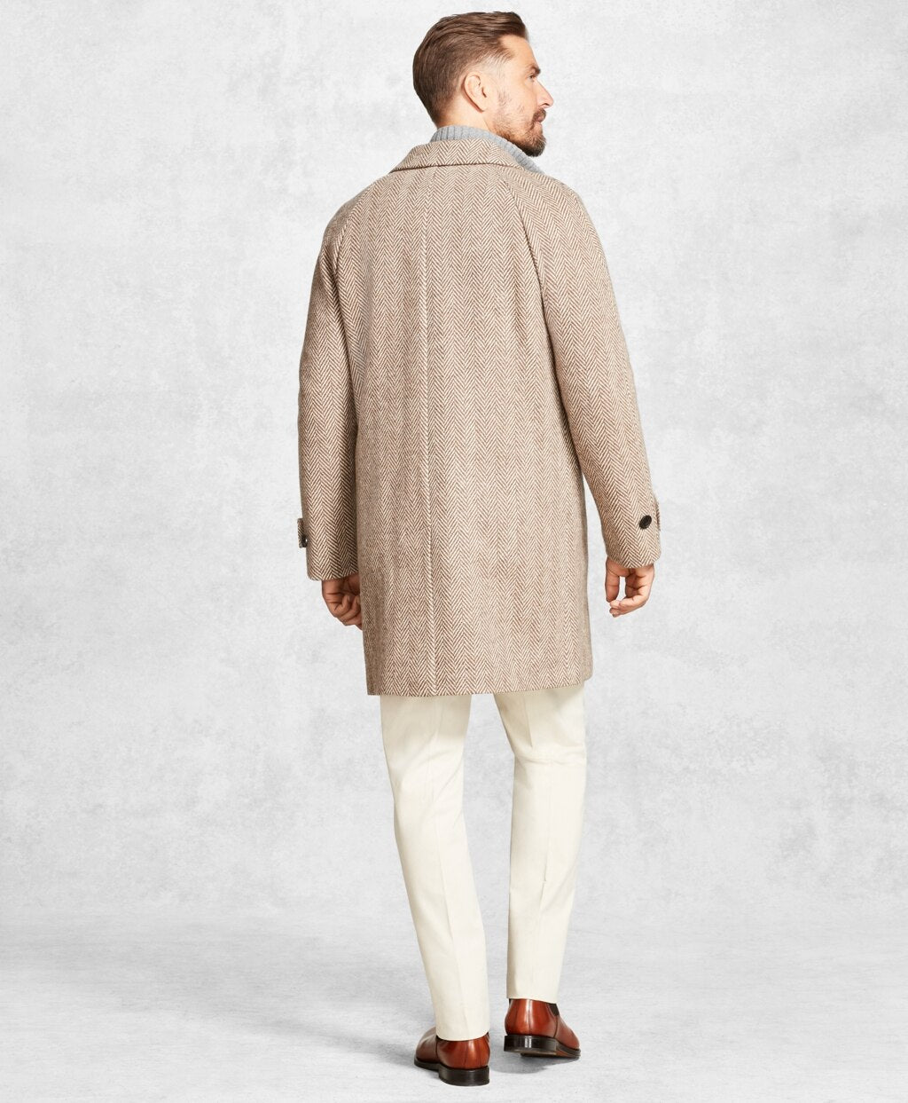 Golden Fleece® Herringbone Topcoat