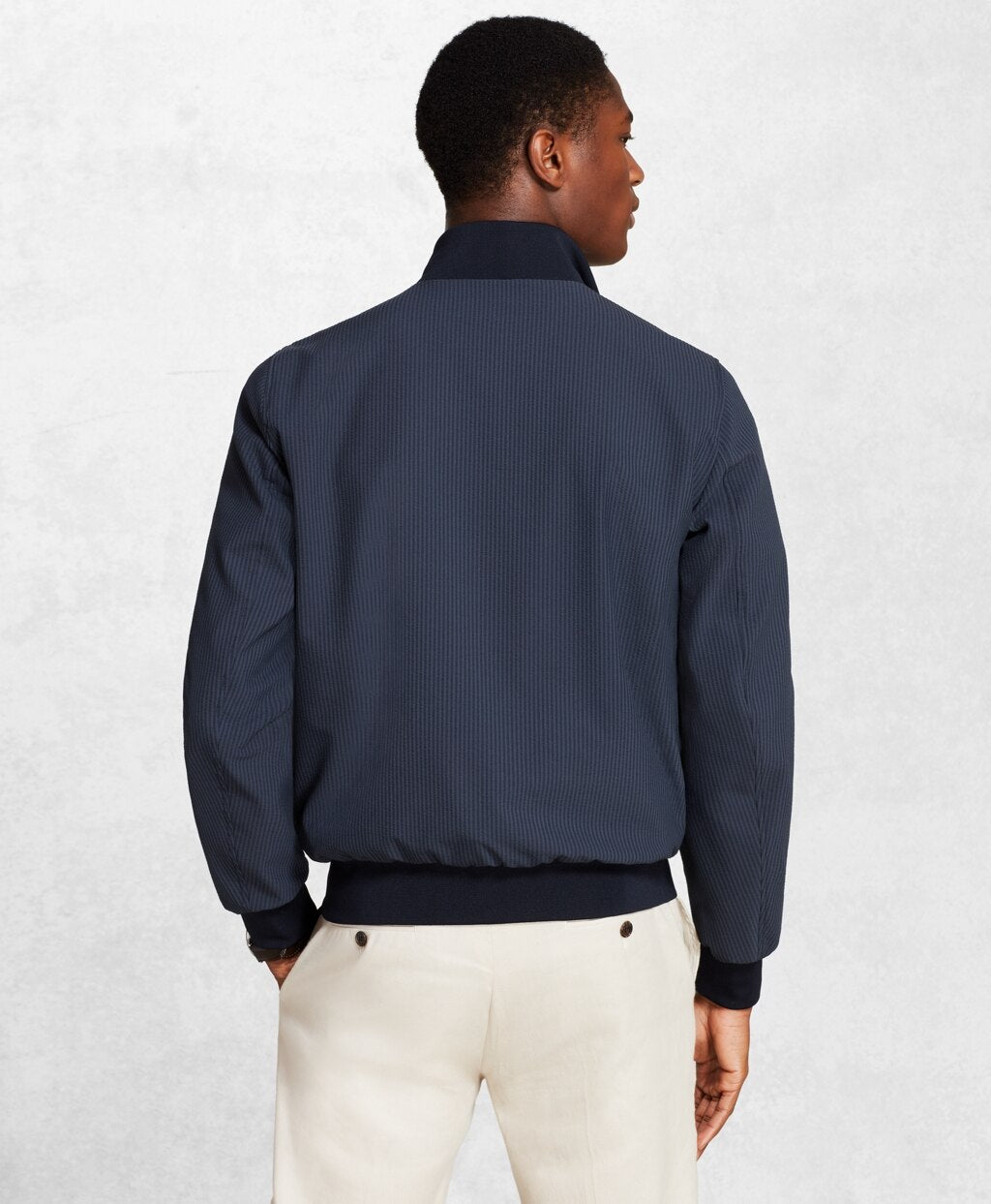 Golden Fleece® Seersucker Reversible Bomber