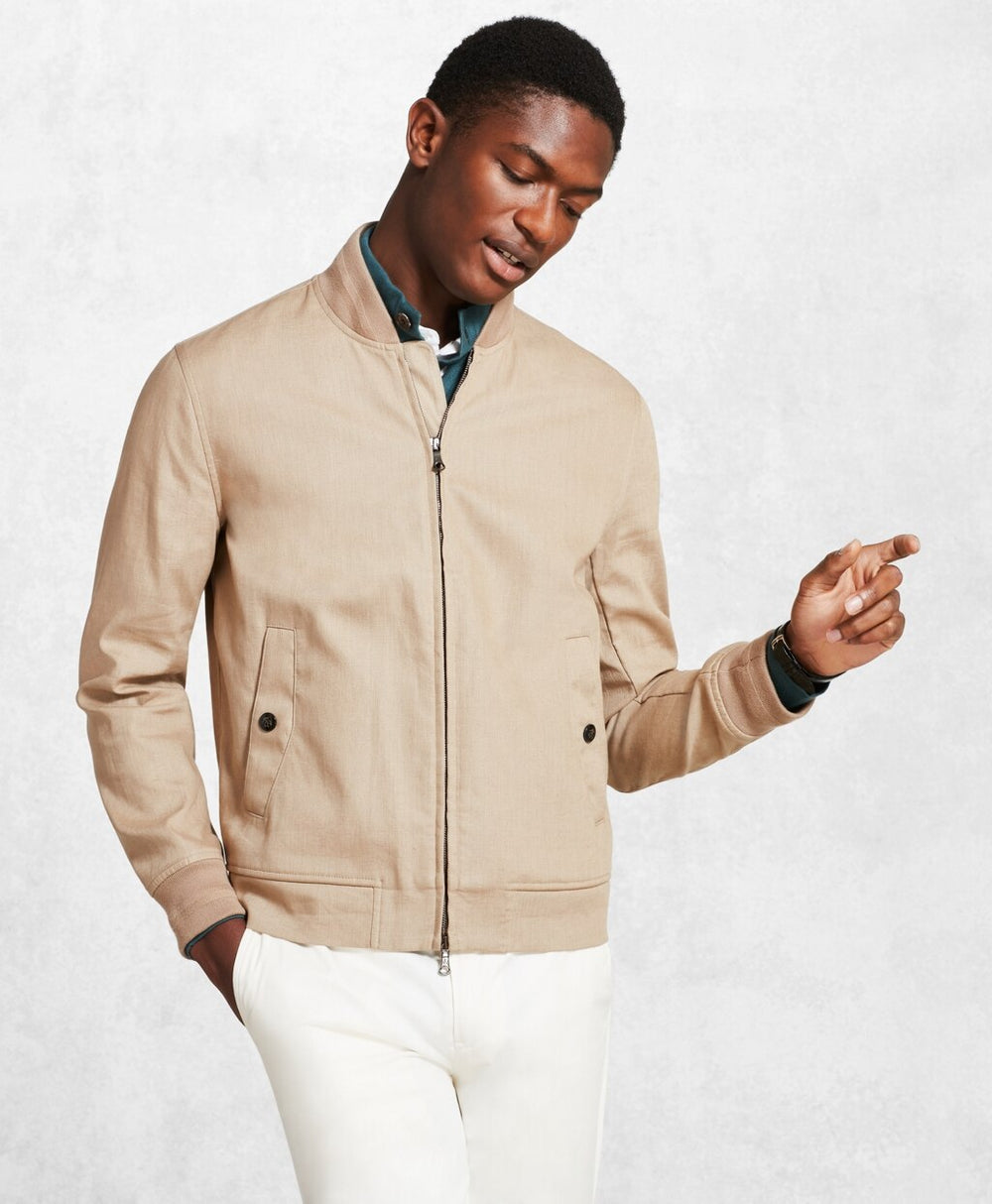Golden Fleece® Linen Bomber