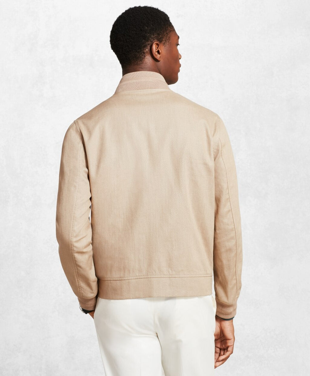 Golden Fleece® Linen Bomber