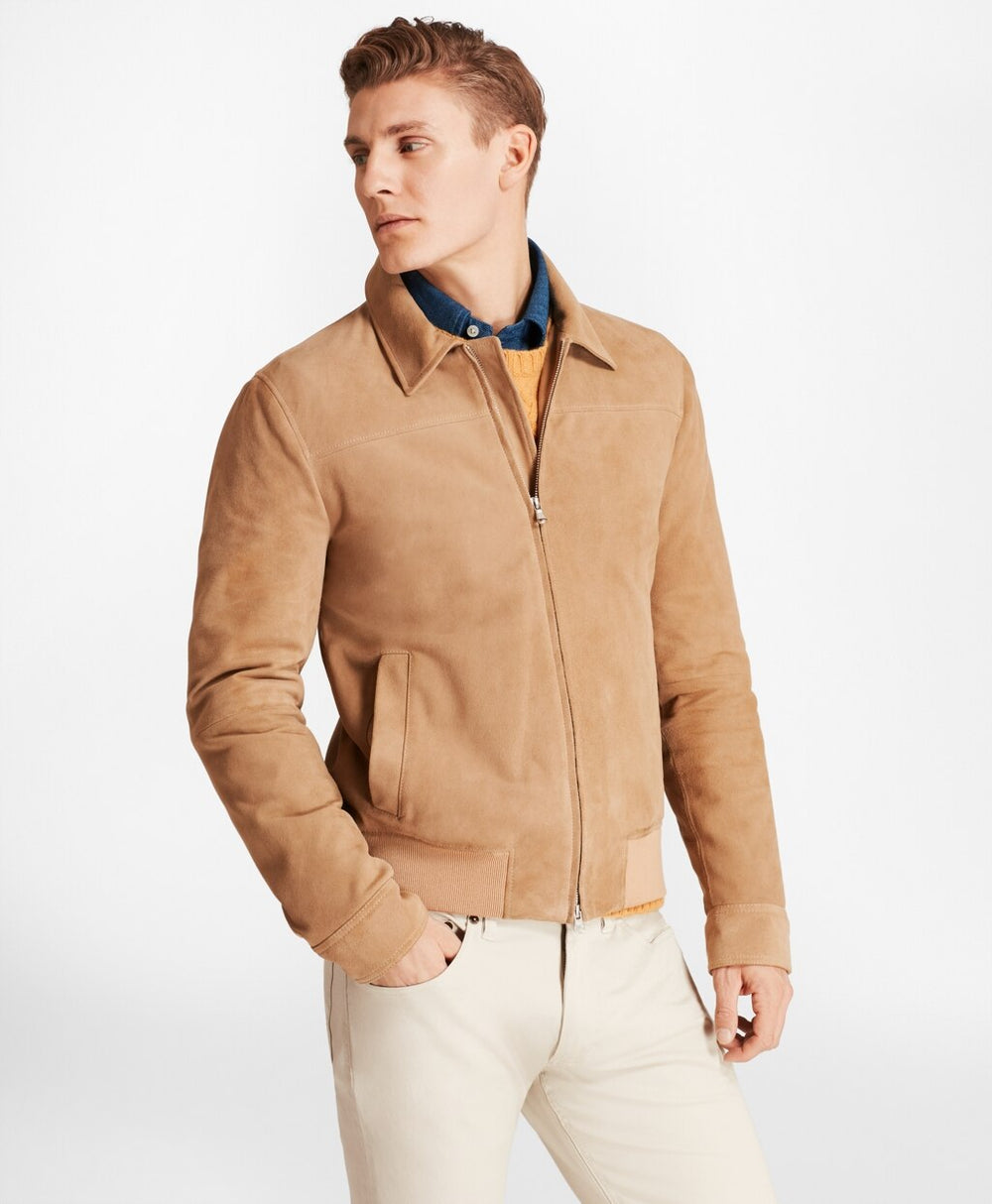 Suede Bomber