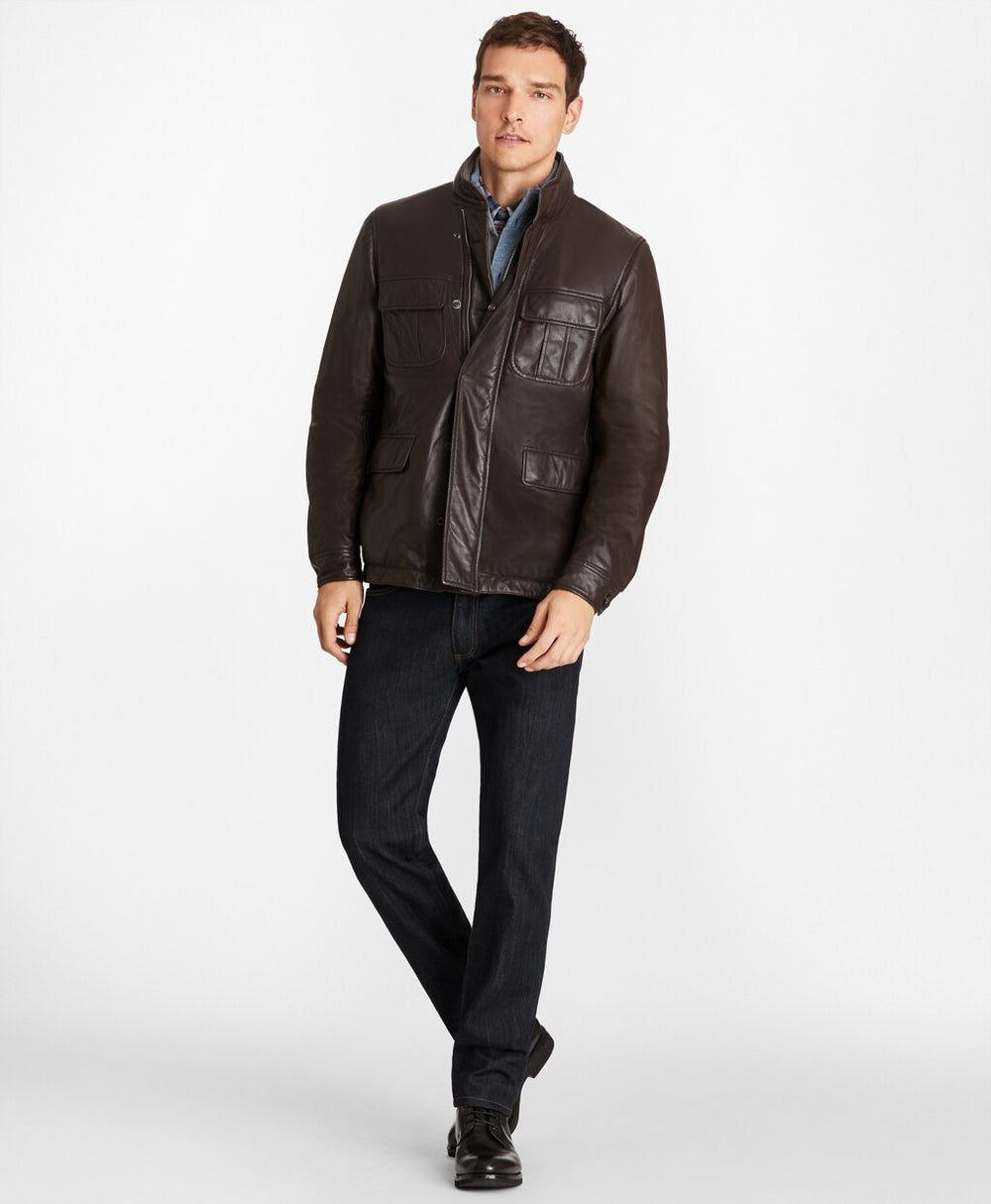 Reversible Leather Jacket