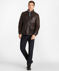 Reversible Leather Jacket