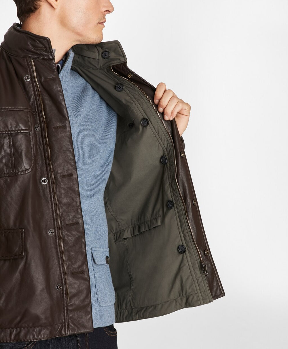 Reversible Leather Jacket