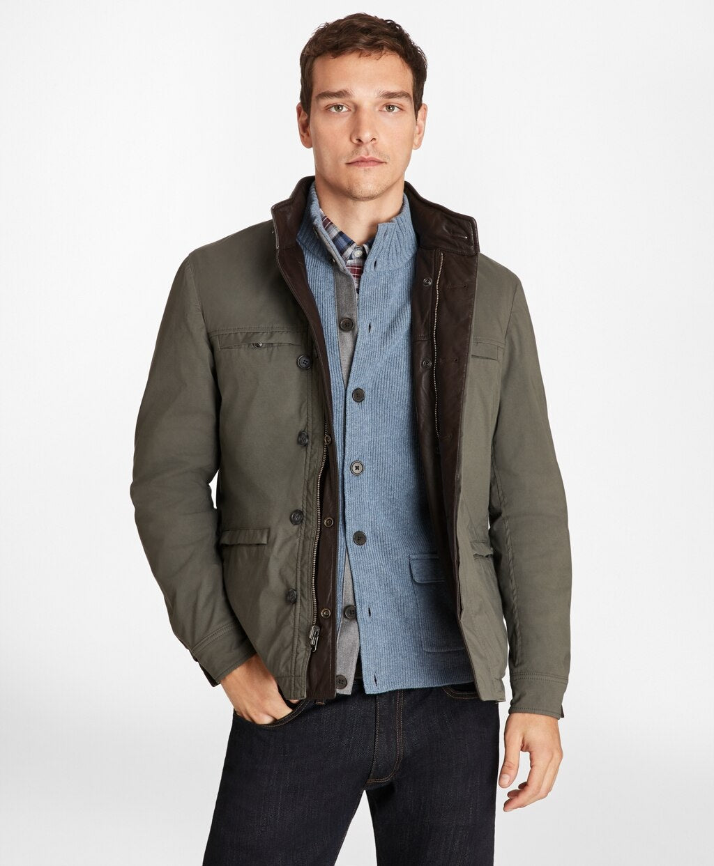 Reversible Leather Jacket