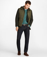 Water-Repellent Tech Twill Quilted Vest