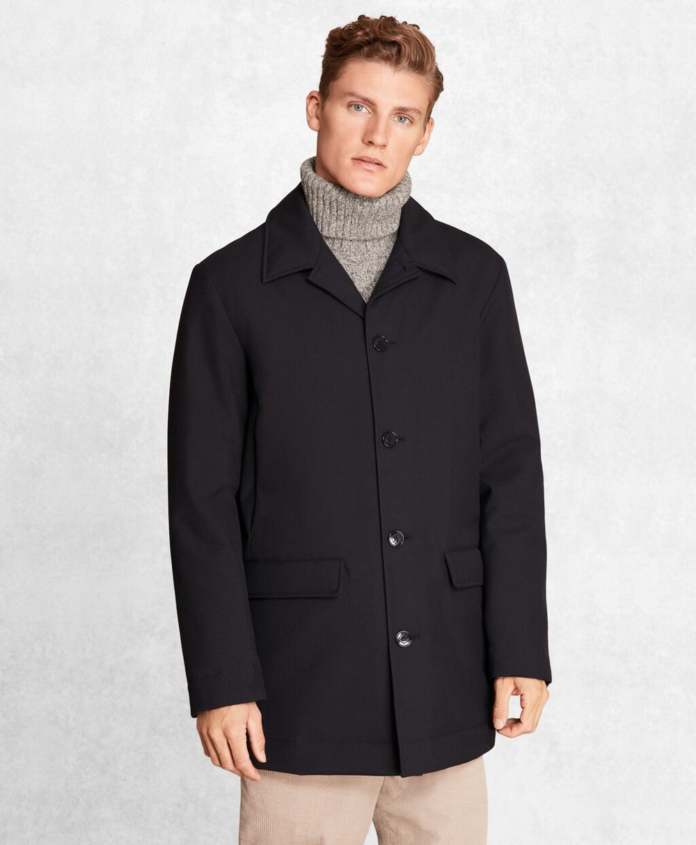 Golden Fleece® Wool Tech Short Trench Coat
