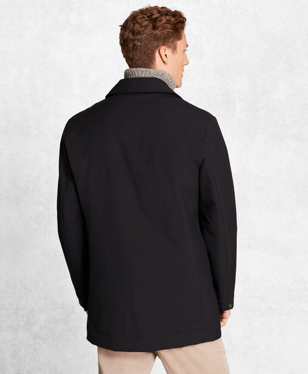 Golden Fleece® Wool Tech Short Trench Coat