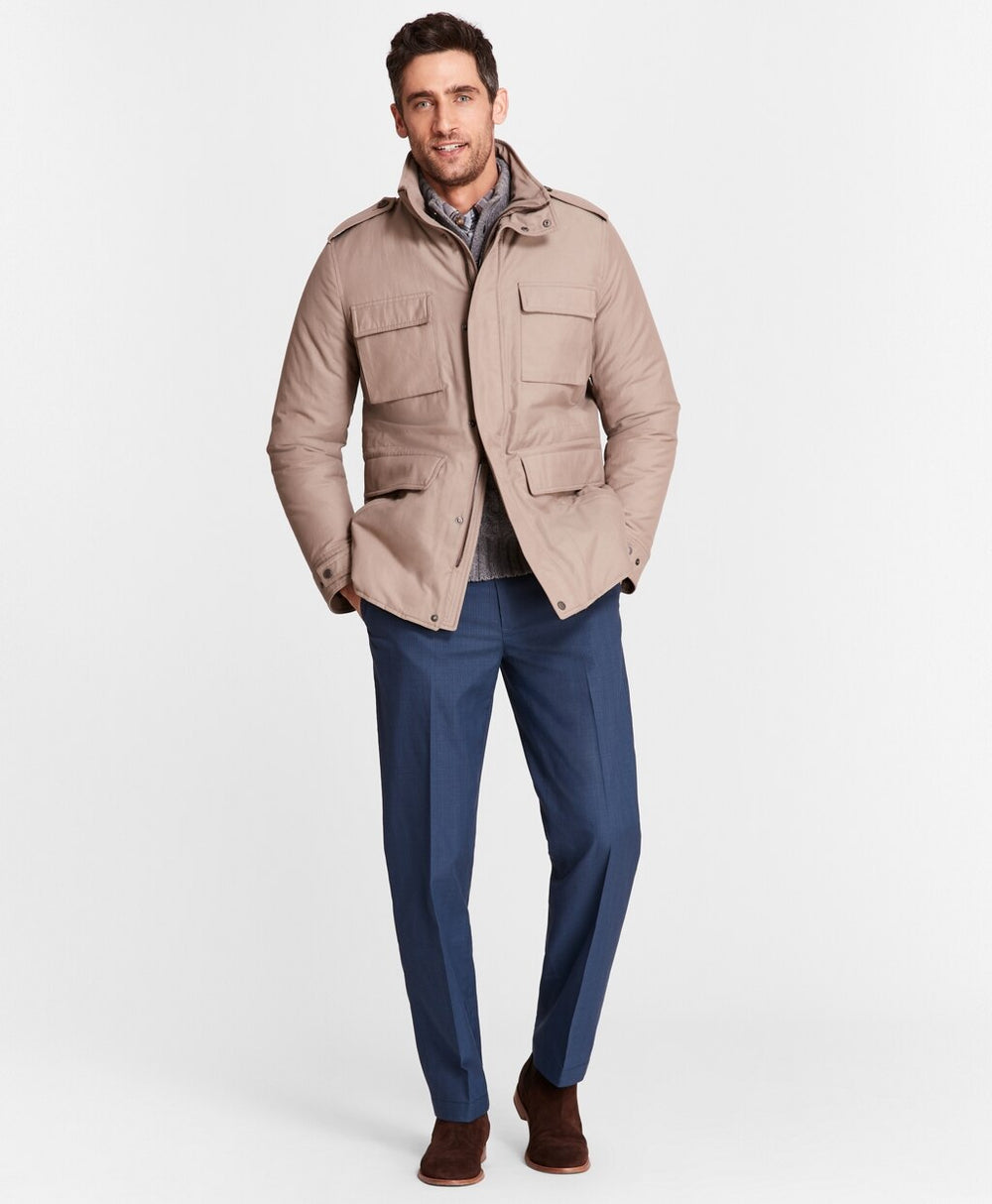 Water-Repellent Tech Twill Field Jacket