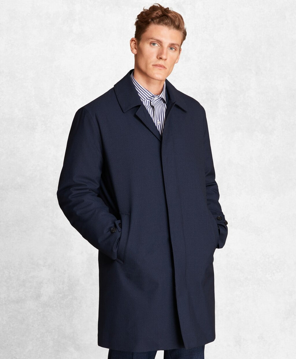 Golden Fleece® BrooksTech™ Wool-Blend Trench Coat