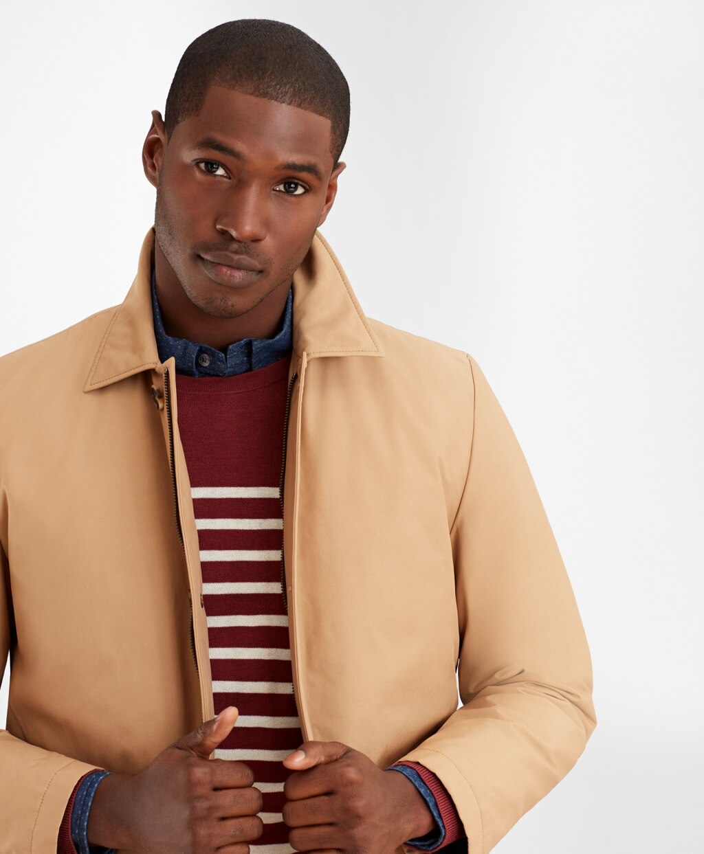 Removable-Lining Trench Coat