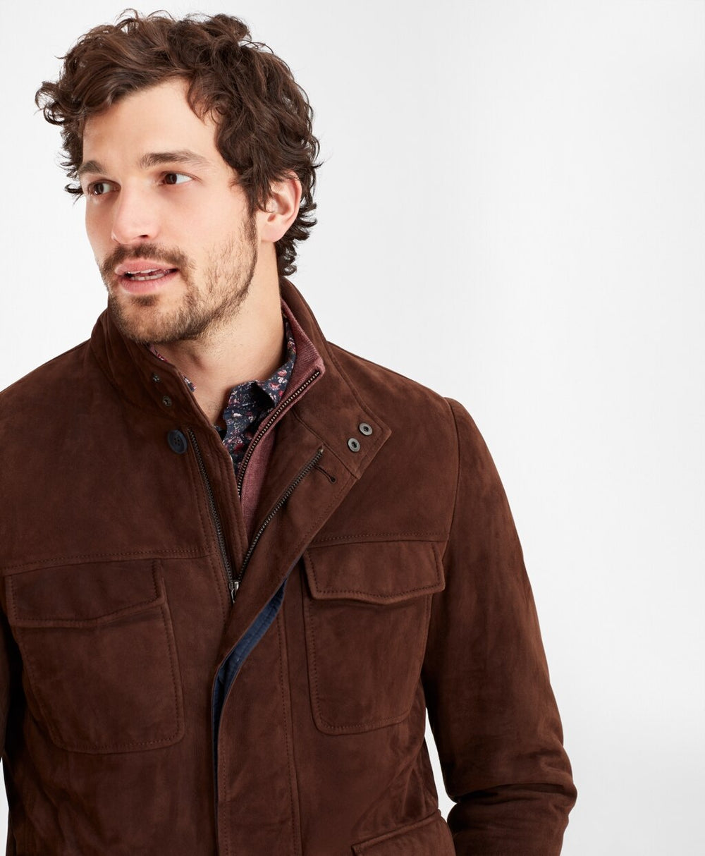 Suede Field Jacket