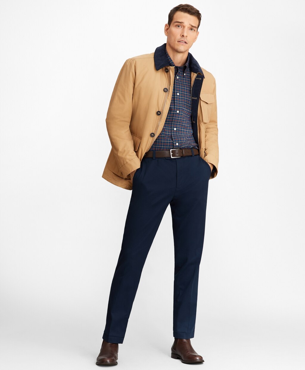 Removable-Lining Barn Coat