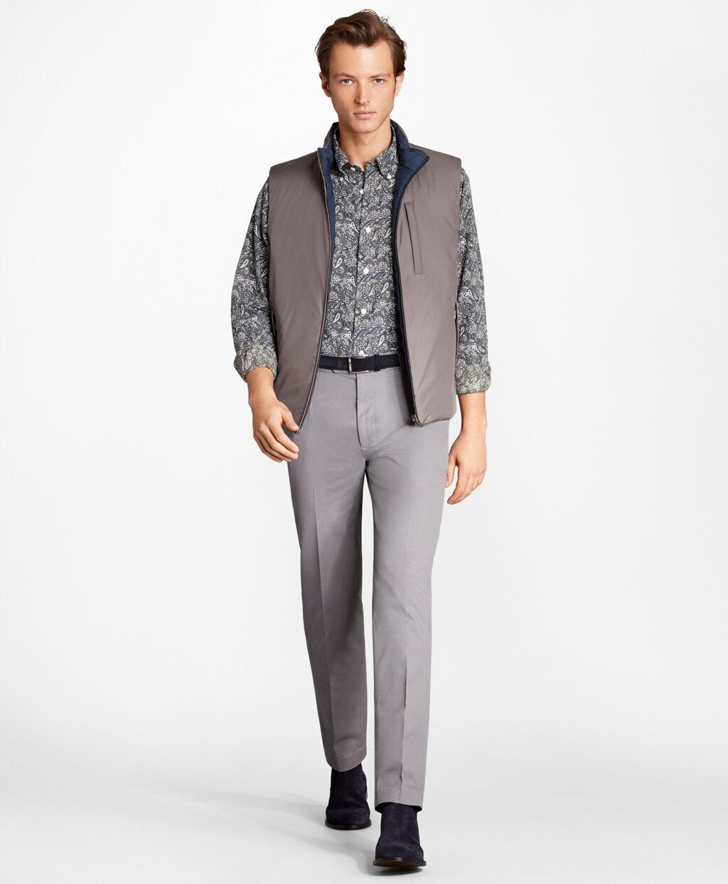 Reversible Quilted Down Vest