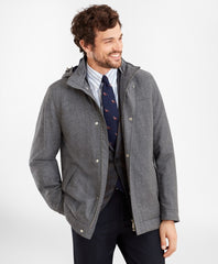 Wool Hooded Jacket