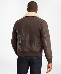 Leather Aviator Jacket