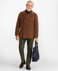 Brushed Canvas Peacoat