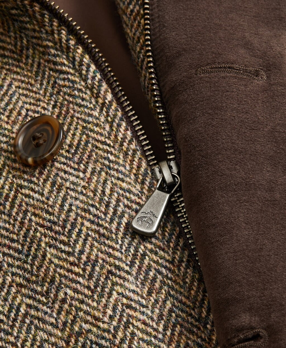 Harris Tweed Walking Coat