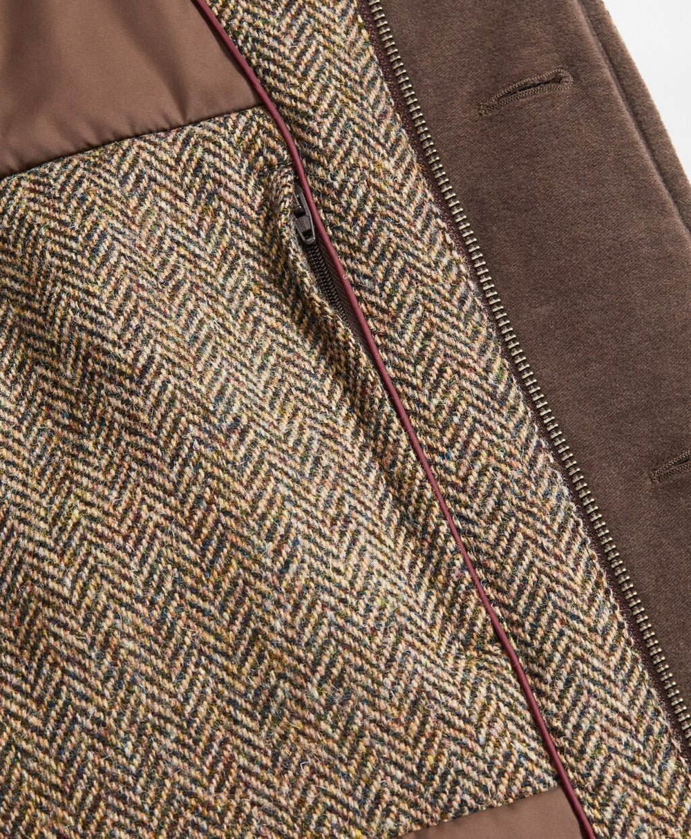 Harris Tweed Walking Coat