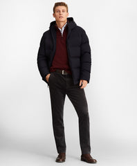 Quilted Down Puffer Coat