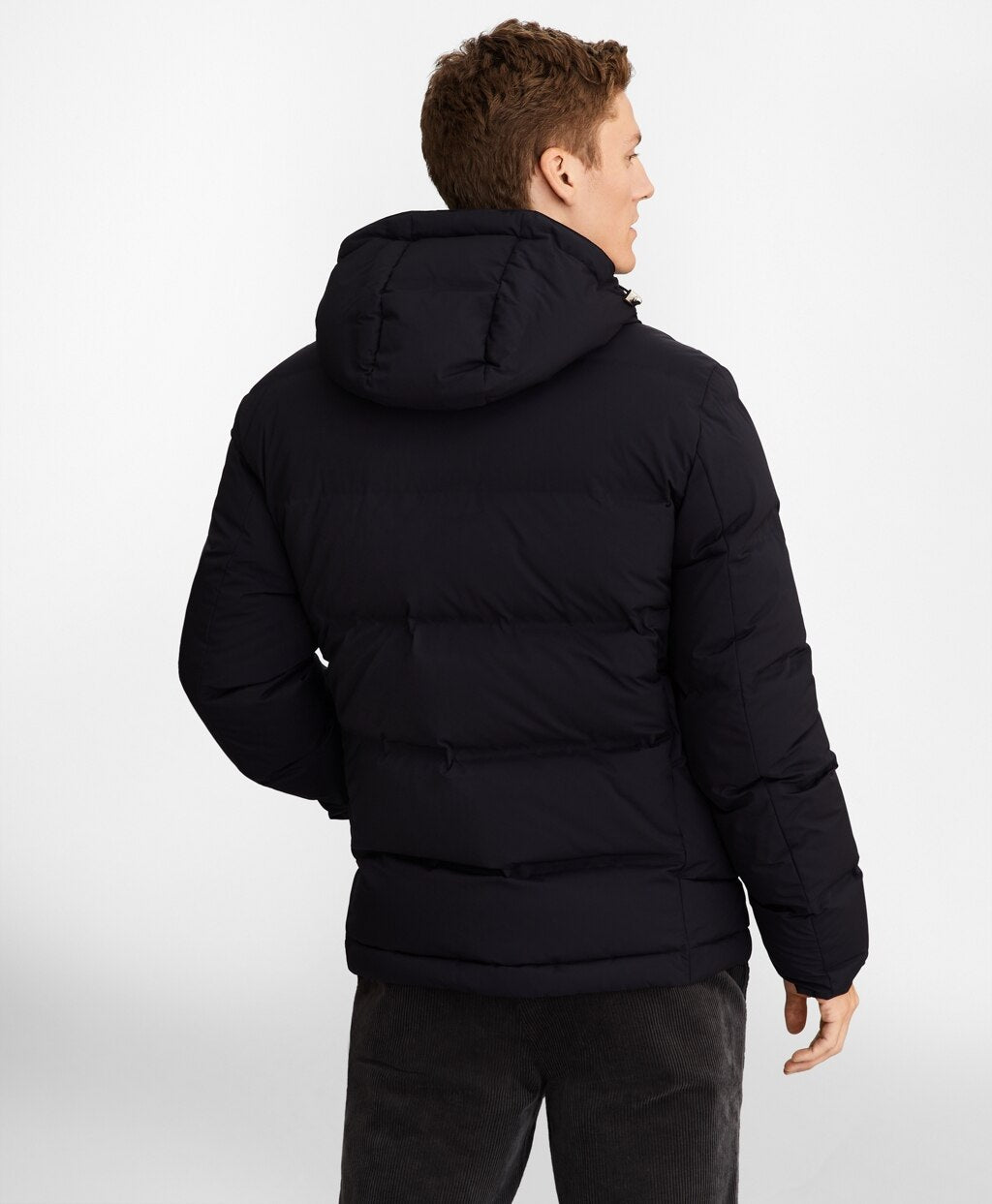 Quilted Down Puffer Coat