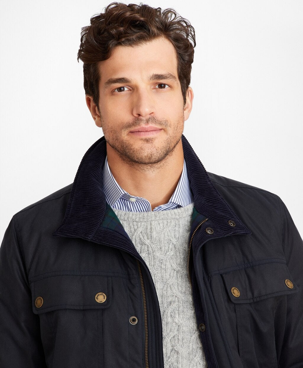 Waxed Cotton Field Jacket