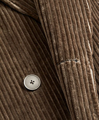 Golden Fleece® Double-Breasted Corduroy Topcoat
