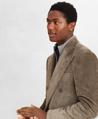 Golden Fleece® Double-Breasted Corduroy Topcoat