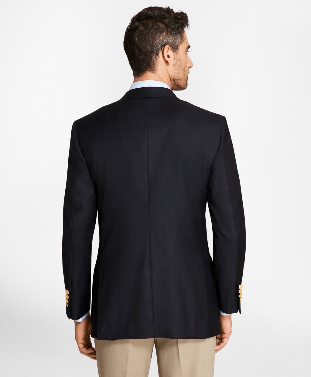 Country Club Madison Fit Saxxon™ Wool Double-Breasted Blazer